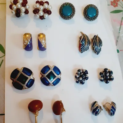 Boucles d'oreilles vintages 